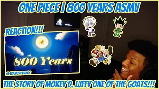 One Piece | 800 Years「ASMV」(ONE PIECE AMV REACTION!!!)