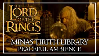 Minas Tirith Library - Ambience Sounds | Lord of the Rings Ambience ASMR