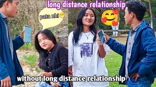 long distance relationship close relationship  who is best asking random people ig park🥰