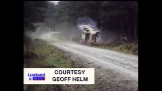 1990 WRC Round 12 Rally GB - Crash