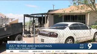 Call for mental health awareness after fire and shooting