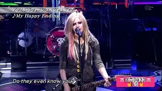 Avril Lavigne My Happy Ending (Remastered) Live Tv Show Japan 2007 HD