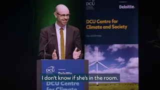 Closing remarks by Dr Diarmuid Torney, DCU Centre for Climate and Society 2024 conference