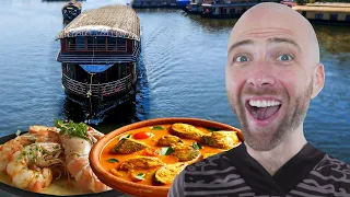 24 Hours in Allepey, Kerala, India! (Full Documentary) Kerala Seafood Food in Alappuzha!