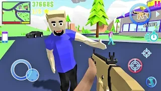 Dude Theft Wars: Open World Sandbox Simulator BETA # 6 - игровой процесс Android