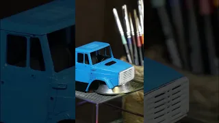 I'm building a ZiL 4333 truck model