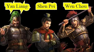 Whao are the REAL Yan Liang, Wen Chou and Shen Pei