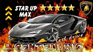 Asphalt 9 Legends: LAMBORGHINI CENTENARIO - UP MAX STARS - TEST DRIVE