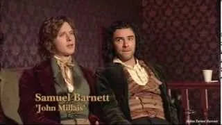 Aidan Turner in Desperate Romantics Featurette