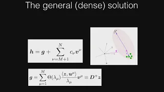 Compressed sensing and optimal perceptron learning: Some ideas based on heuristic iteration