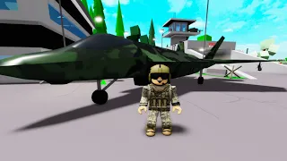 FIGHTER JET PILOT IN BROOKHAVEN RP!