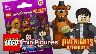 LEGO Five Nights at Freddy's La Película (LEGO FNAF PARTE 5) - Minifiguras Custom || Ynsomniac Typho