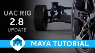 Maya Car Rig | UAC Rig Update 2.8 | Vehicle on Terrain Rig