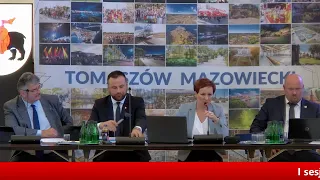 I sesja Rady Miejskiej Tomaszowa Mazowieckiego