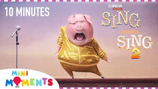 Best Of Gunter ✨| 10 Minute Compilation | Sing & Sing 2 | Movie Moments | Mini Moments