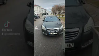 opel insignia Aracımla kaza yaptık !