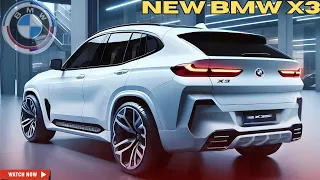 NEW 2025 BMW X3 Luxury SUV Finally Coming - Mind-Blowing Upgrades!