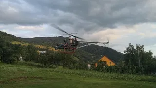 Саморобний вертоліт в Закарпатті .