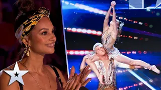 Incredible GYMNASTS show STRENGTH, beauty & elegance | Unforgettable Audition | Britain's Got Talent