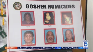 6 victims of Goshen, California massacre identified; suspects still at large