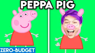 PEPPY PIGGY WITH ZERO BUDGET! (PEPPY PIGGY PARODY BY LANKYBOX!)