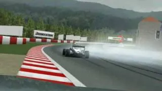 F3 2009 - Spa, Gara 2: Fiore Vs. Bild crash