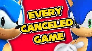 EVERY CANCELED SONIC GAME