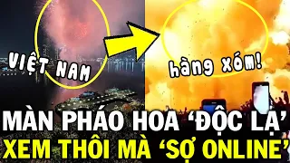 Màn bắn PHÁO HOA ĐỘC LẠ, khiến ai xem cũng chỉ biết KHÓC THÉT vì quá KINH HOÀNG | Tin Việt 2 Phút