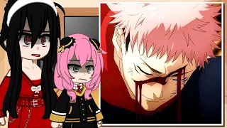 Spy x Family reacts to ITADORI YUJI AS ANYA'S BROTHER || Gacha Reacts (ALL PARTS COMPILATION)