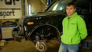 Lada 2131 Niva 5d тюнинг и доработки часть 1