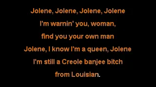 Jolene  Beyonce Karaoke w/backing vocals