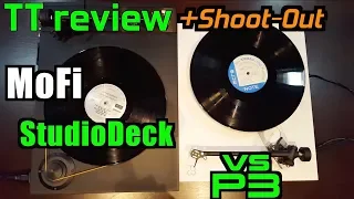 MoFi StudioDeck review & Shoot-Out vs Rega P3