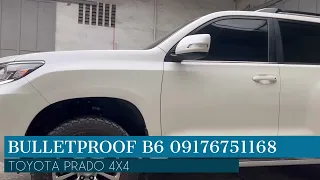 Bulletproof Armored Toyota Prado B6 @bulletproofcarsphilippines6992  09176751168