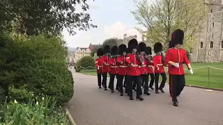 Changing the guard Windsor 13th April 19