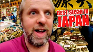 Best Sushi in Japan - Tsukiji Fish Market