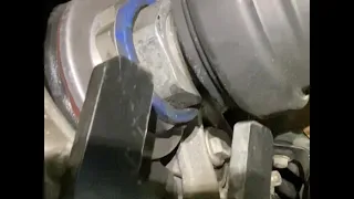2017 BMW M3 Driveshaft removal