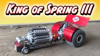 The best of RC tractor pulling at King of Spring III