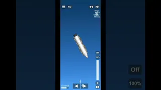 crashing a missile from solar smash to SFS!! #sfs #solarsmash #shorts #spaceflightsimulator