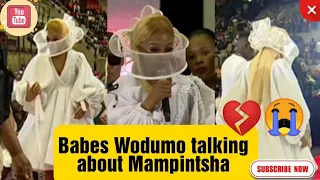 Babes Wodumo speaks at the funeral of late husband