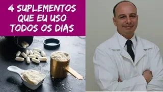 4 Suplementos Que Eu Uso Todos os Dias || Dr. Moacir Rosa