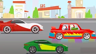 ТАЧКИ-ТАЧКИ - Супер-гонка! | Веселые мультфильмы для детей