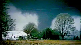 Cabot, Arkansas Tornado Film, March 29, 1976