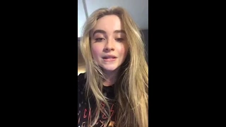 Sabrina Carpenter - LIVE on Periscope October 17, 2016