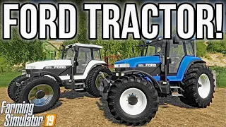 NEW MODS! FORD TRACTOR ON CONSOLE! (+ Customization) | Farming Simulator 19