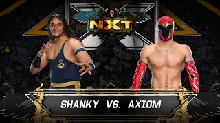 WWE 2k23 DREAM UNIVERSE UHD. NXT Axiom vs Shanky FULL MATCH GAMEPLAY.