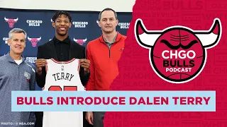 Chicago Bulls Introduce draft pick Dalen Terry | CHGO Bulls Podcast