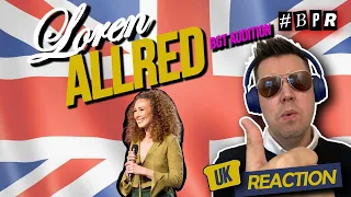 Brits Reaction to Loren Allred - Never Enough (BGT Audition)