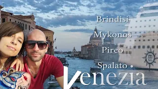 Viaggio nel Mediterraneo Venezia Brindisi Mykonos Pireo Spalato a bordo della MSC Crociere Sinfonia