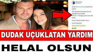 Kıvanç Tatlıtuğ Ve Başak Dizer'den Anlamlı Hareket!