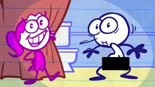 "Don't have a TOWEL, Man!" | Animation | Cartoons | Pencilmation Compilation